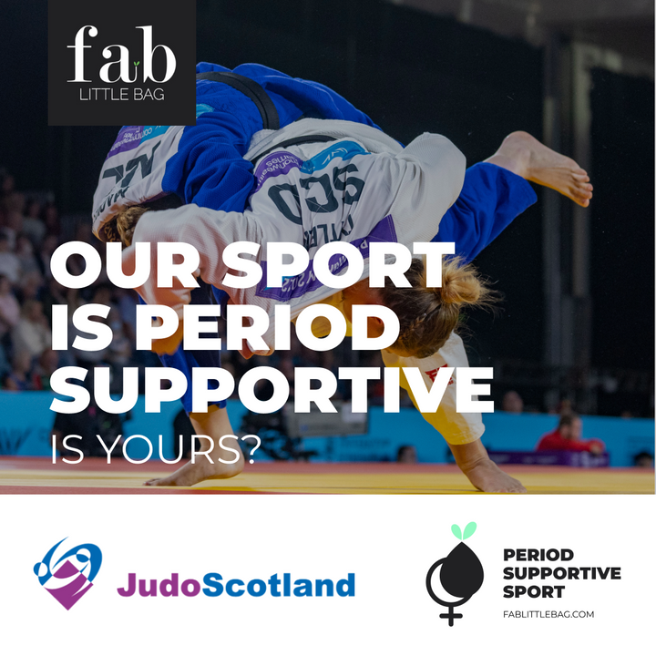 FabLittleBags Period Supportive Partner Judo Scotland wins prestigious award