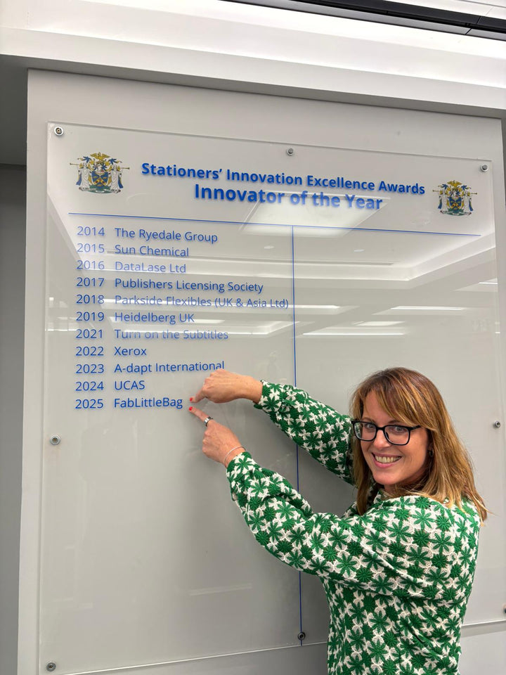 FabLittleBag Wins Stationers' Company Innovator of the Year 2025