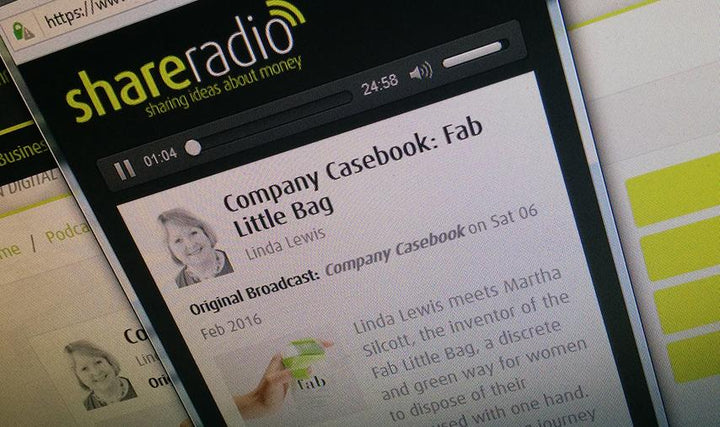FabLittleBag® features on Share Radio's Company Casebook